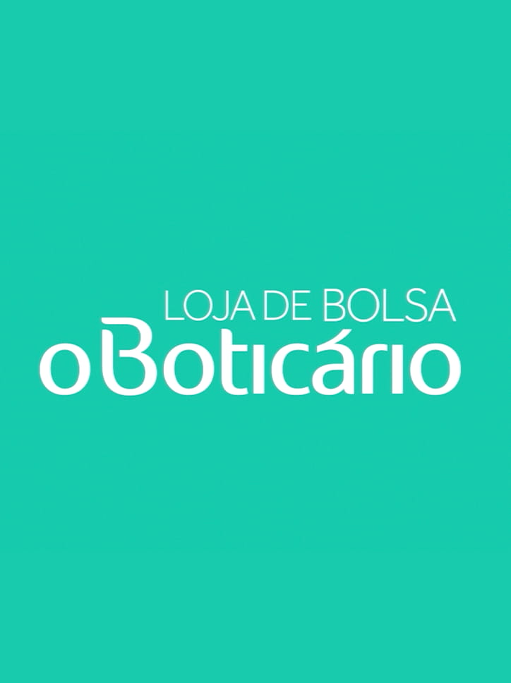 Logo da "Loja de Bolsa O Boticário".